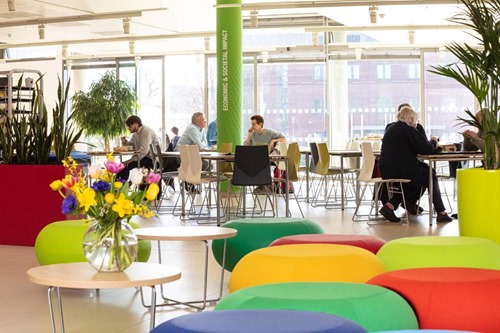 Centrum internal area at Norwich Research Park