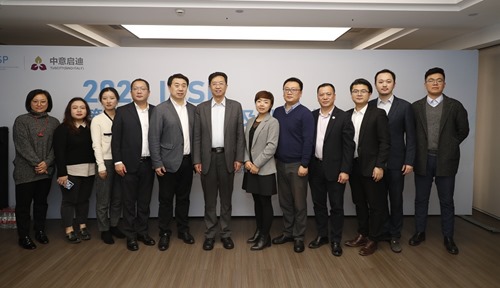 Vice Chairman Herbert Chen with IASP members
