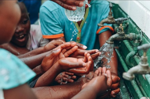 Drinking water from Kusini Water systems