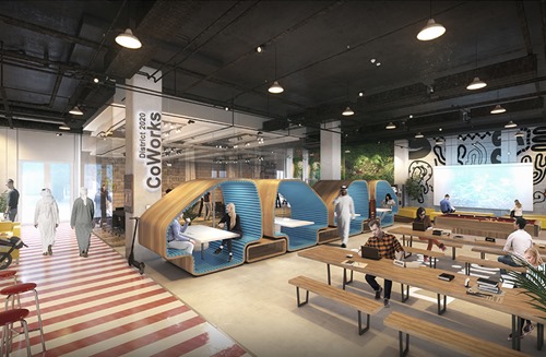 Future office space at District 2020