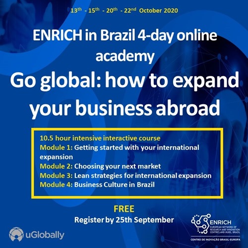 ENRICH in Brazil online academy