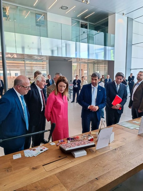 EP President Roberta Metsola visits Kilometro Rosso