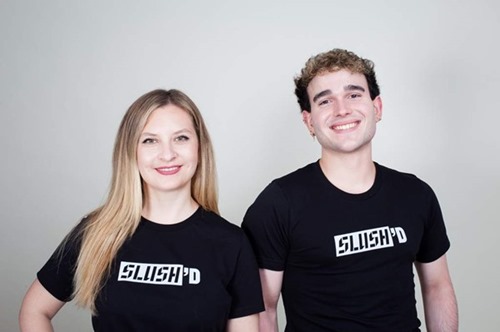 Elena Popovici & David Cabezon Co-Directors  of Bilbao Slush'D 2024