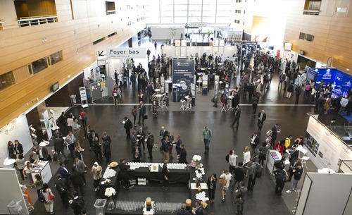 The exhibition area at IASP Nantes 2019