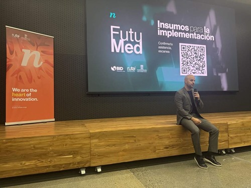 IDB representative Daniel Alejandro Stagno Izaguirre at the launch event