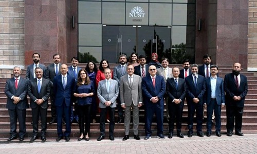 Group Photo of HBL and NUST Leadership