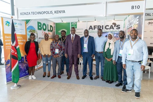 The Konza Technopolis booth at IASP Luxembourg 2023