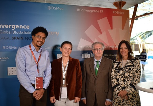 From L-R: Olivier Zephir, Ebba Lund, Felipe Romera and Sonia Palomo