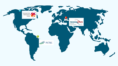 IASP's new members for 2024, shown on the world map.