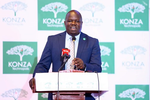 John Paul Okwiri, CEO of Konza Technopolis