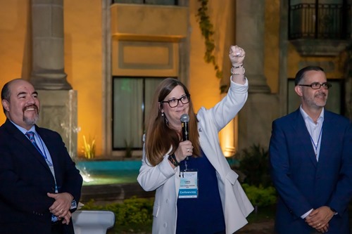 Jose Alfredo Perez Bernal, Carol Stewart and Juan Pablo Suarez