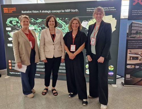 Juliette Halliwell, Roz Bird, Ebba Lund and Karen Esser