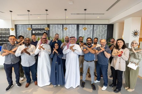 Kodifly core team engaging with partners at ScaleX Riyadh