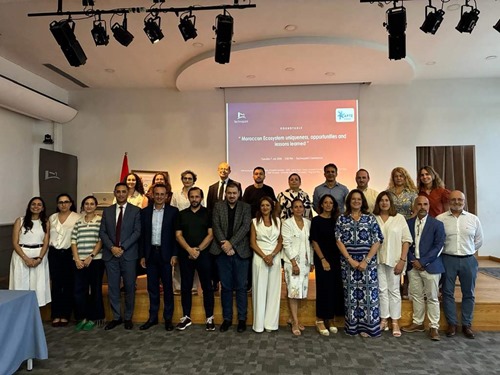 Spanish delegation and Morocco Technopark representatives in Casablanca