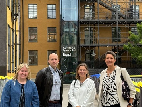 IASP CEO Ebba Lund visits Norrköping Science Park