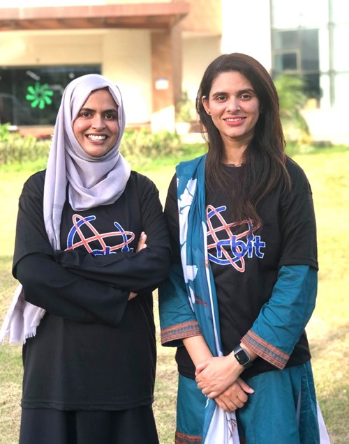 Obit Ed founders Wajiha Habib and Navera Waheed 