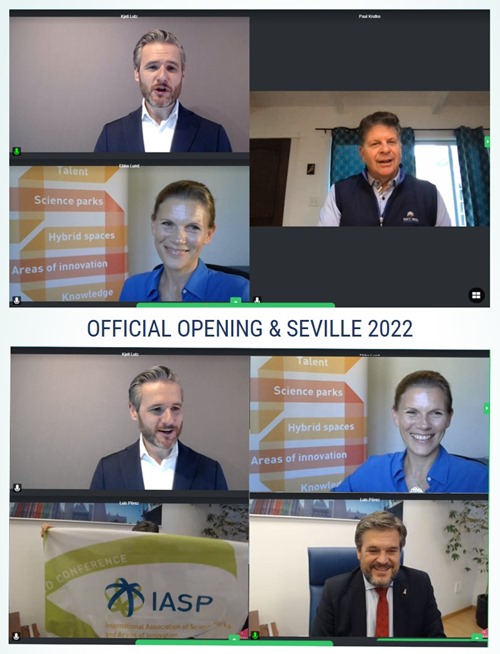 The official opening ceremony and a preview of IASP Seville