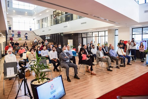 Attendees at the cleantech launch