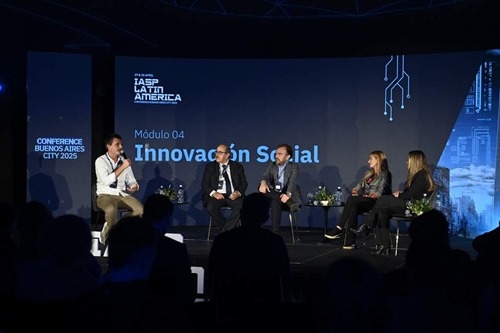 Panel on social innovation at IASP 2025 Buenos Aires