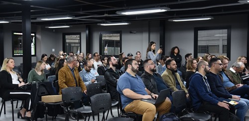 Participants at the Pitch Day