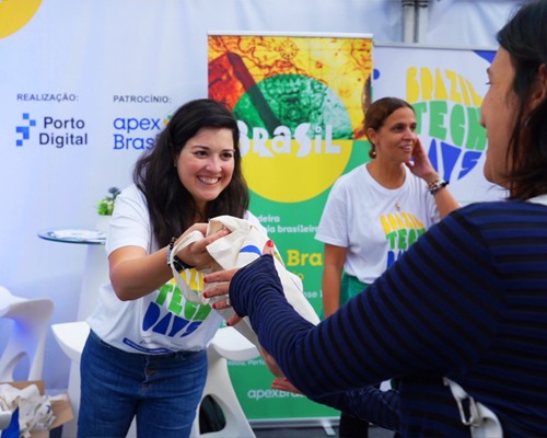 Promoting Brazil at Aveiro Tech Week