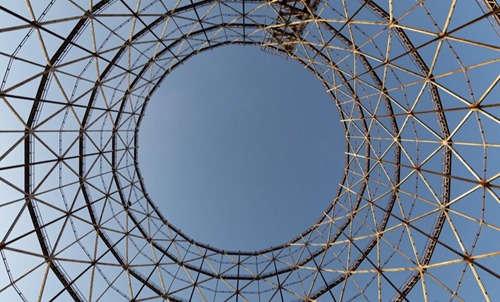 The Gazometro structure at ROAD (Rome Advanced District)