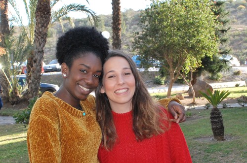 Ramata Bah Bah (left) and Marta Cordoba