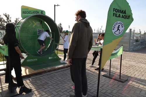 Recycling activities at the Innovation Park