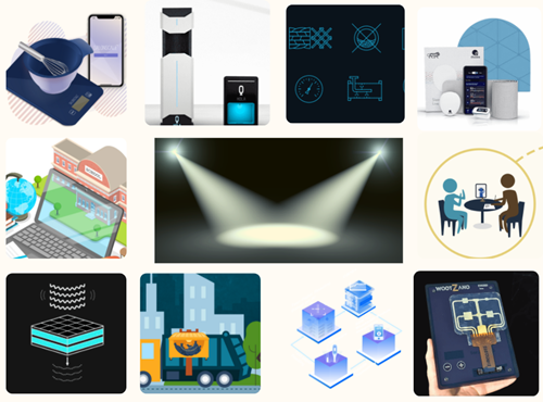 Some of the products from the companies who will feature