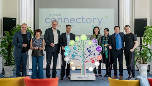 Some of the team at the Shanghai Connectory
