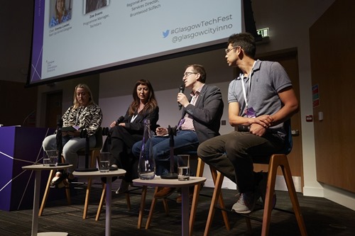 Speakers at Glasgow Tech Fest