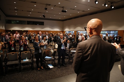 Standing ovation for Luis Sanz at the IASP General Assembly