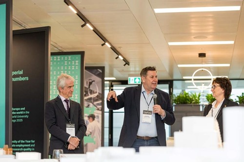 Stephen Cowan White City Innovation District with Alberto Mina (Italy) and Inger-Lise Melby Nostvik (Norway)