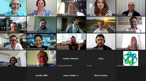 Members of the IASP sustainability community