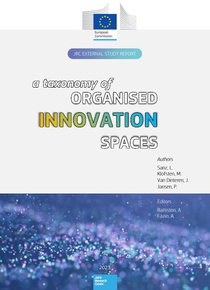 Organised Innovation Spaces: a taxonomy