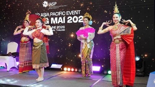 Thai dancers at Chiang Mai social events
