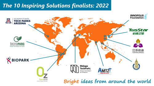 The 10 Inspiring Solutions finalists 2022 
