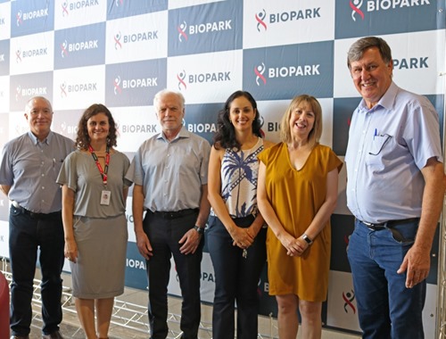 The Biopark team with the Canadian delegation