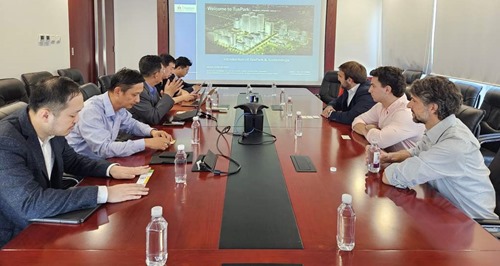 The Buenos Aires delegation, led by CEO Luis Bullrich, met with Hongbo (Herbert) Chen, TusHoldings’ senior executive vice president.