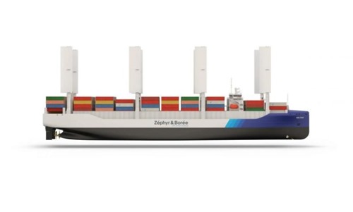 The Meltem container ship