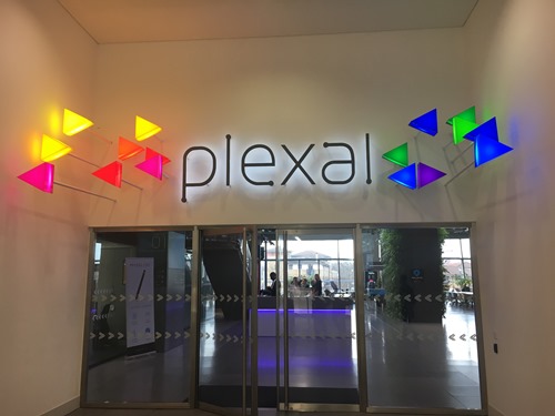 The Plexal innovation centre at Here East