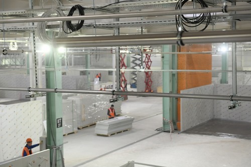 The R-Pharm  vaccine plant under construction at Technopolis Moscow
