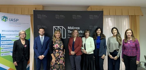 The delegation from Andorra including the Ministrer of Economy and Labour with IASP CEO Ebba Lund