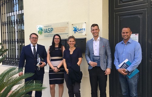 The delegation from Czech Technology Park Brno with IASP CEO Ebba Lund