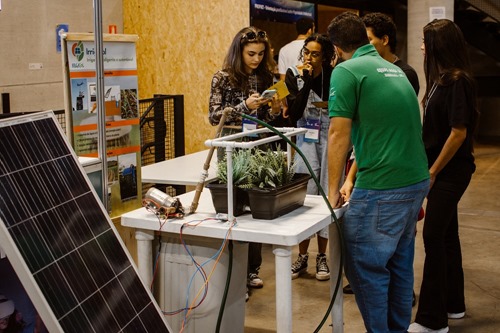 Exhibitors at UFRJ Innovation Week | © Getulio Ribeiro