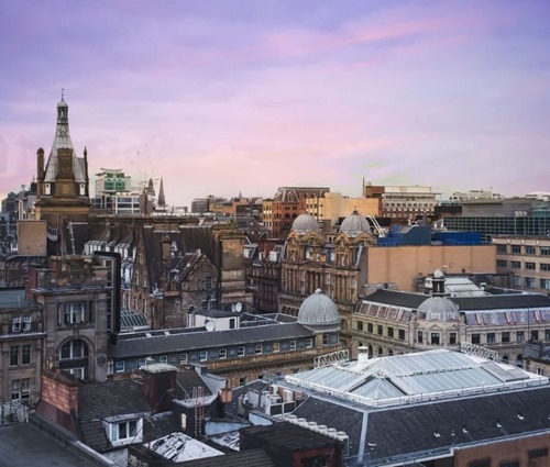 Views over Glasgow City Innovation District