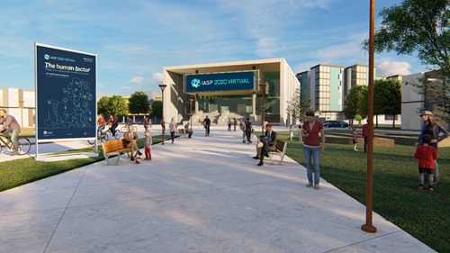 Our virtual venue ready to welcome you!