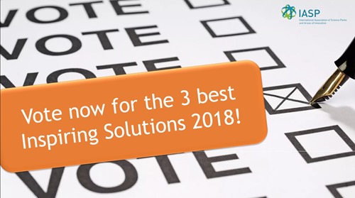 Vote for your 3 favourite Inspiring Solutions!