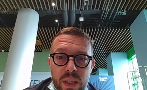 Filippo Addarii participating remotely