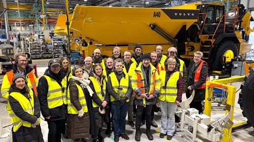 Project meeting at Volvo